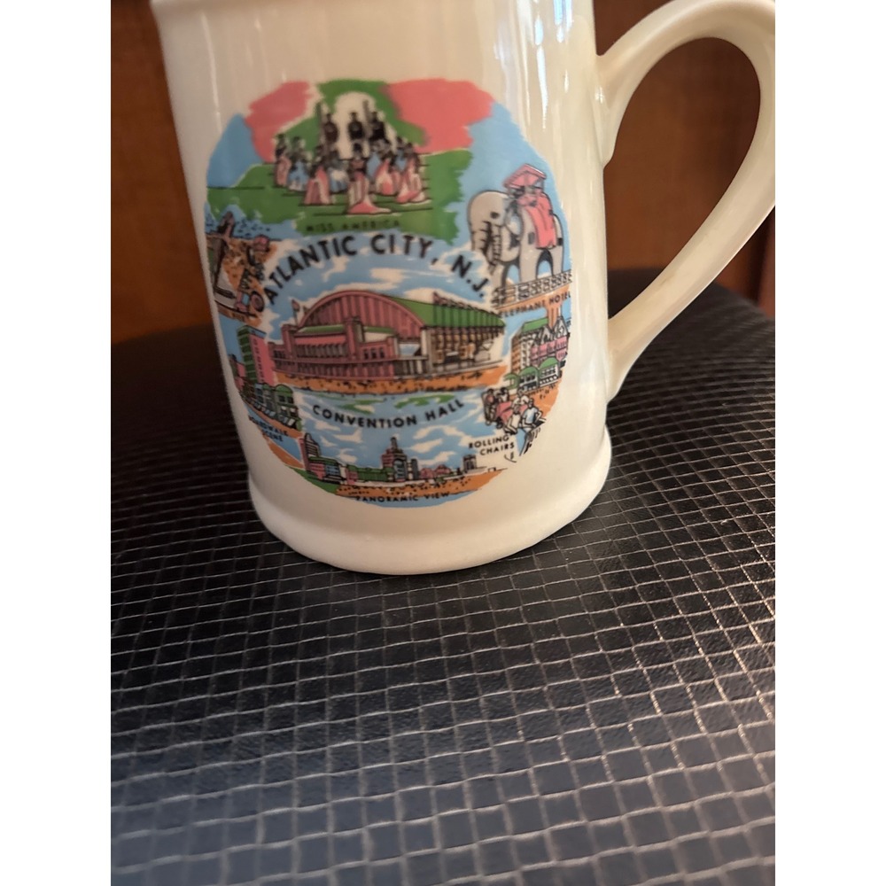 Atlantic City New Jersey Commemorative Ceramic Coffee Mug